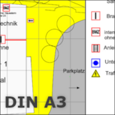 Feuerwehrpläne DIN A3